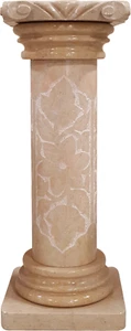 Solid Marble Pedestal Column 36" Tall. Pickup Only. - Picture 1 of 3