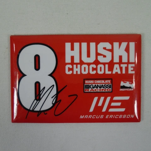 Marcus Ericsson #8 Huski Chocolate Chip Ganassi Racing Magnet IndyCar Indy 500 Cover