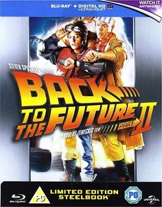 Back To The Future Part 2 Limited Steelbook (Blu Ray, 2015) (Brand New, Sealed) - Picture 1 of 1