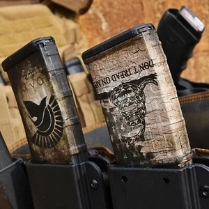 GunSkins M-Series Mag Skin Vinyl Wrap for Airsoft (AEG) Magazines – 3 Pack - Picture 1 of 29