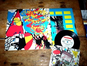 ELVIS COSTELLO ( ARMED FORCES ) ORIG 1978 VINYL LP w/ ORIG inner & PS 45 vg++ - Picture 1 of 1