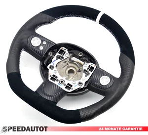 Leder Lenkrad TAUSCH Mini Cooper r56 6782597 6782598 weiß 2n - Bild 1 von 6