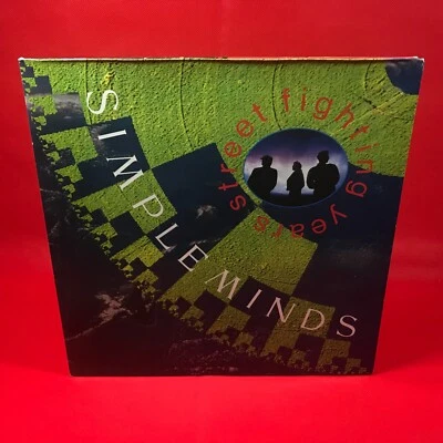 SIMPLE MINDS Street Fighting Years 1989  UK vinyl LP Lou Reed, Trevor Horn B - Image 1 of 4