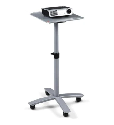 Nobo Projector Multimedia Trolley Single Adjustable Platform School Home Office - Image 1 of 4