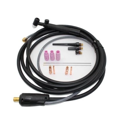 WIG TIG Schweißbrenner Schlauchpaket SR 17V mit Ventil  4m SK35 (13er Dorn) - Bild 1 von 4