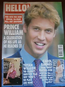 HELLO! MAGAZINE # 770 / 2003 JUNE 24 / PRINCE WILLIAM AT 21 / TOYAH WILLCOX - Picture 1 of 1