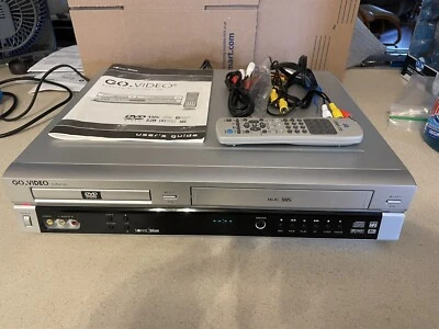 Go Video DVR4100 Sonic Blue DVD Player VCR VHS Player Recorder Combo - Tested - Image 1 of 2