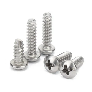 Phillips Pan Head Self Tapping Screws Tail Cutting Stainless M2 M2.6 M3 M3.5 M4 - Picture 1 of 45