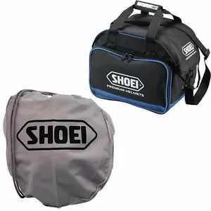 Genuine Shoei Fleece Lined Motorcycle Helmet Racing Bag or Cloth Helmet Bag - Picture 1 of 10