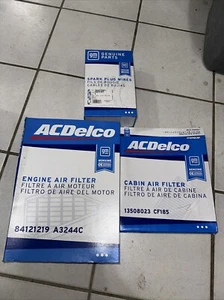 Air Filter ACDelco A3248C Spark Plugs Coils Complete And Cabin Air Filter - Picture 1 of 4