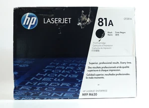 Toner noir HP Laserjet 81A CF281A | Pour multifonction HP Laserjet Enterprise M630 | Neuf - Photo 1/6