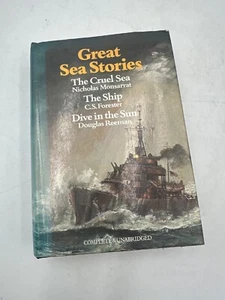Great Sea Stories Complete Unabridged The Cruel Sea The Ship Dive In The Sun Bk - Picture 1 of 6