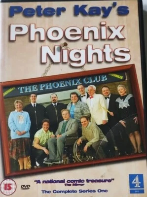 PHOENIX NIGHTS : COMPLETE SERIES ONE 1 DVD TV COMEDY RETRO PETER KAY UK SELLER - Image 1 of 2