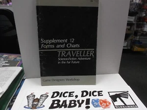 GDW: Classic Traveller Supplement 12 - FORMULARIOS Y GRÁFICOS sin marcar - Imagen 1 de 4