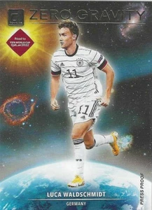2021-22 DONRUSS ROAD TO QATAR LUCA WALDSCHMIDT ZERO GRAVITY PRESS PROOF #18 - Bild 1 von 1