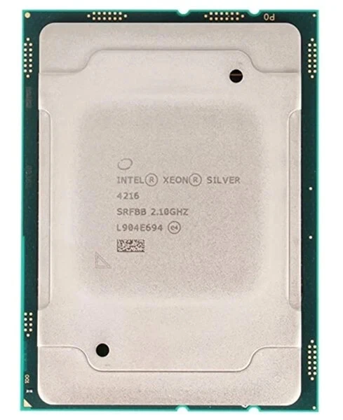 Intel Xeon Silver 4216 (SRFBB) 2.1GH, 3.2GHz  16C 22MB Cache FULL VERSION - Image 1 of 1