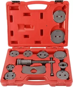 New 12pcs Set Disc Brake Caliper Piston Compressor Tool Car Wind Hand Back Kit - Picture 1 of 9