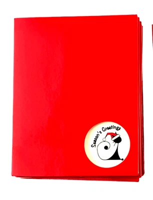 Tarjetas de Navidad Gato Siamés MCM Feliz Navidad Temporada Saludos 20 Tarjetas/Envs Foto 1 de 4