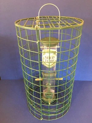 ❅JAULA GRANDE❅ 23" Alimentador de Pájaros ~RESISTENTE A ARDILLAS~ Aspectos 424 Tubo de Semillas ☆SONOMA☆ Foto 1 de 4