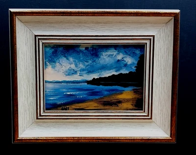 TABLEAUTIN  " Un ciel en bataille"    artiste  réf Drouot Akoun Artprice - Photo 1/3