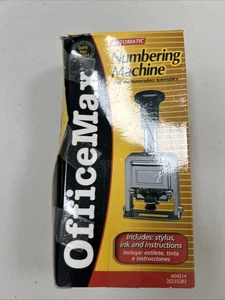 OfficeMax Numbering Machine-Fixed US shipping - Picture 1 of 5