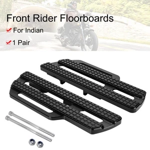 Front Pedals Floorboards For Indian Chieftain Challenger Roadmaster Springfield - Picture 1 of 14