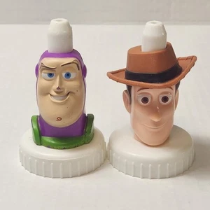 Gut 2 Grow Buzz Lightyear Woody Menge 2 Topper Deckel Toy Story Kleinkind - Bild 1 von 5