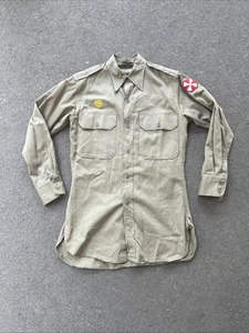 WW2 US 8th Army Khaki Shirt (X953 - Picture 1 of 9