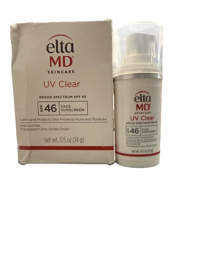 Protector solar facial Elta MD UV transparente amplio espectro FPS 46 14 g 0,5 oz EXP 11/2027 NUEVO Foto 1 de 1