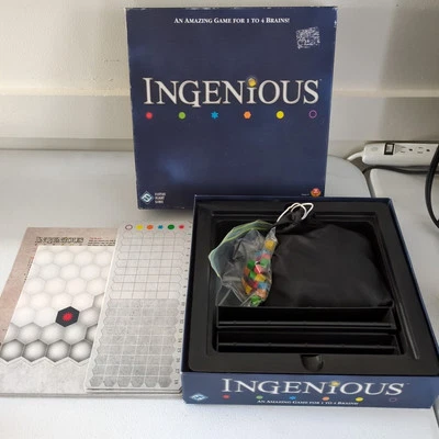 Ingenious Board Game New Open  Box COMPLETE Fantasy Flight Games 2004  - Image 1 of 4