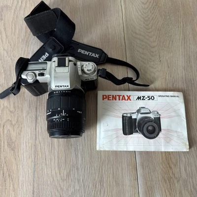 PENTAX MZ50 35mm SLR film camera Parts Only - Image 1 of 4