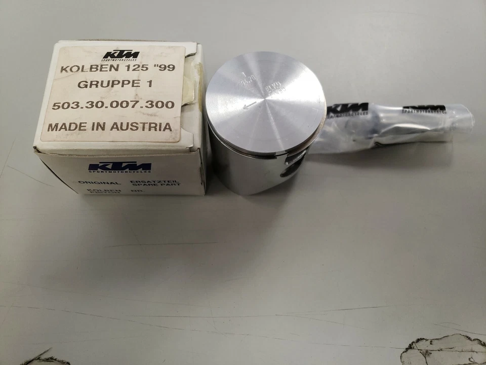 KTM Single Ring Piston 54.20mm 1998-2000 125 SX/EXC #503.30.007.300 - Image 1 of 1