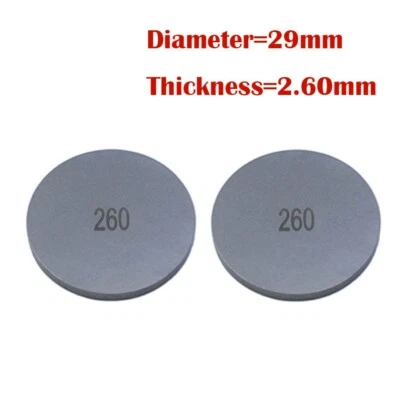 2PCS 29mm Valve Shim 2.60mm Thickness for Yamaha XS XJ Kawasaki KZ BMW Vintage - Image 1 of 2