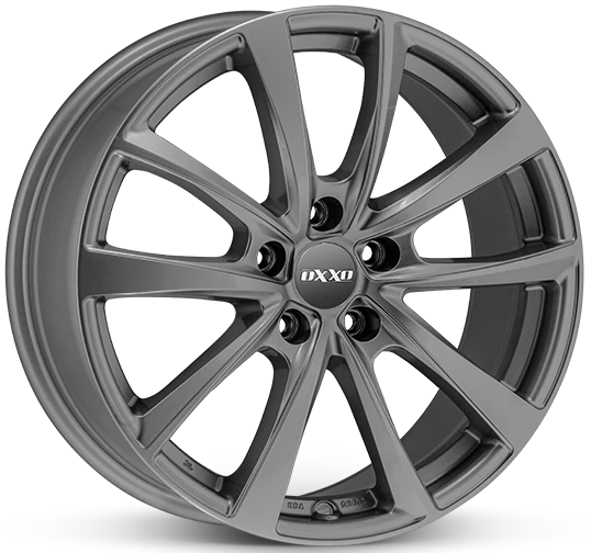 Sommerräder smart 453 Oxxo Vidorra Alufelgen 16´´ gunmetall anthrazit RDKS - Bild 1 von 1