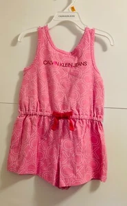 CALVIN KLEIN JEANS TODDLER ROMPER 3T NEW - Picture 1 of 5