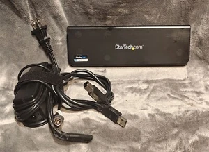 Uniwersalna stacja dokująca StarTech USB 3.0 - czarna (USB3DOCKHDPC) - Zdjęcie 1 z 4
