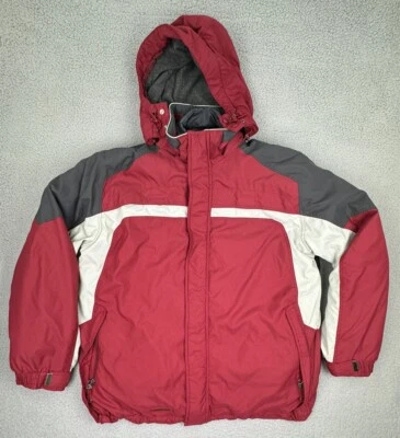 Point Zero Jacket Mens XL Red White Utility Outerwear Motion Series 2 Piece - Image 1 of 4