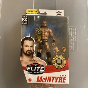 Drew McINTYRE WWE 2021 Mattel Elite Top Picks Actionfigur Titelgürtel - Bild 1 von 2