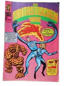 Comic Marvel Die FANTASTISCHEN VIER - Nr. 1 von 1974 m it Coupon sehr gut - Bild 1 von 4