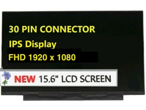 New L63566-001 IPS LCD Screen FHD 1920x1080 Matte WARRANTY TESTED Display 15.6 - Picture 1 of 6