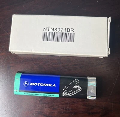 Batería Motorola NTN8971BR 4.8V Níquel-Metal Hidruro 1500mAh Foto 1 de 4