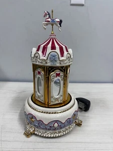 Splendido carillon cavallo stile sigaretta labbra Mr. Christmas vintage unico in - Foto 1 di 9
