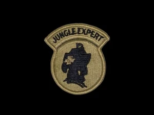 US ARMY JUNGLE EXPERT OCP HAT PATCH US ARMY JOTC FORT SHERMAN VETERAN GIFT! - Picture 1 of 24