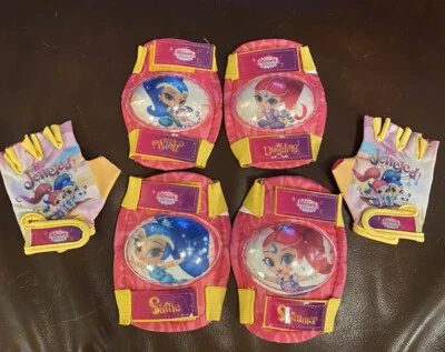 ⚡️⚡️ Детский набор мерцающих и блестящих локтевых и коленных подушек Nickelodeon с перчатками ⚡️⚡️ - Изображение 1 из 4