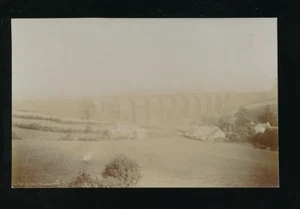 Railway LNWR INGLETON branch Viaduct Long Gill pre1919 RP PPC by Pouteau - Picture 1 of 2