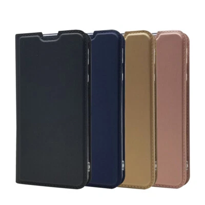 For Sharp Sense3 Lite Magnetic Leather Flip Wallet Phone Case Protector Cover - Image 1 of 4