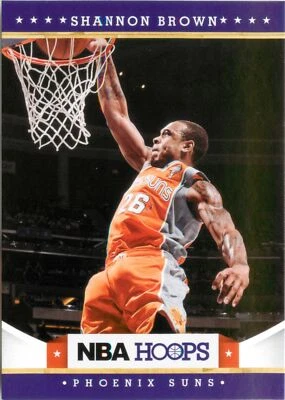 Shannon Brown 2012-13 Panini NBA Hoops Basketball Base Card #204 Phoenix Suns - Image 1 of 2