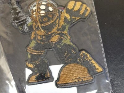 🔥🔥Bioshock Big Daddy Loot Crate Exclusive New  6” Iron On Patch ☣  - Image 1 of 2