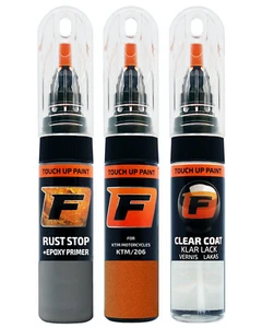 for KTM MOTORCYCLES KTM/206 JADE ORANGE TOUCH UP PAINT Pen Kit Scratch Repair - Picture 1 of 9