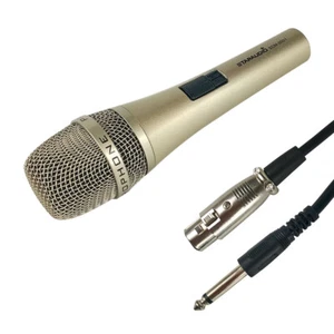 Dynamic Microphone Unidirectional Microphone Wired Handheld Church Stage KTV Mic - Picture 1 of 12